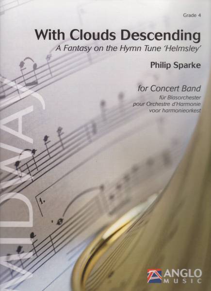 吹奏楽楽譜/フィリップ・スパーク:輝く雲にうち乗りて/試聴可拍卖