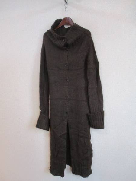 TK(クニトモ)茶ロングニットカーデコーディガン(USED)122416)拍卖