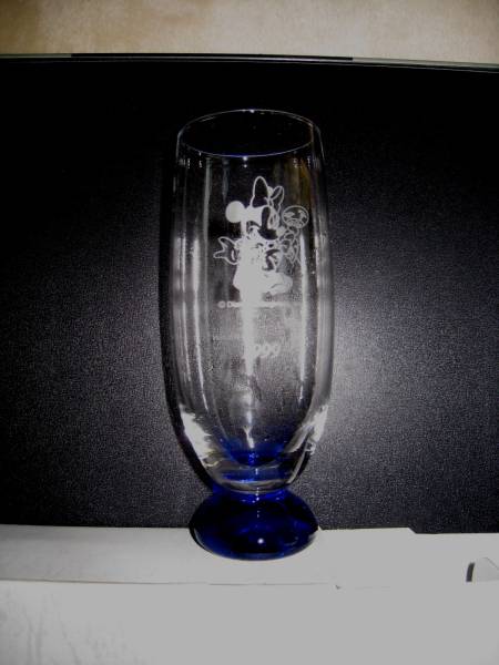 ミッキーマウス1999年メモリアルグラス!新品!非売品!拍卖