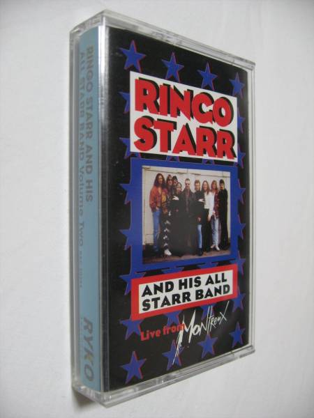 【カセットテープ】 RINGO STARR AND HIS ALL STAR BAND / LIVE FROM MONTREUX US版 リンゴ・スター ライヴ・フロム・モントルー拍卖
