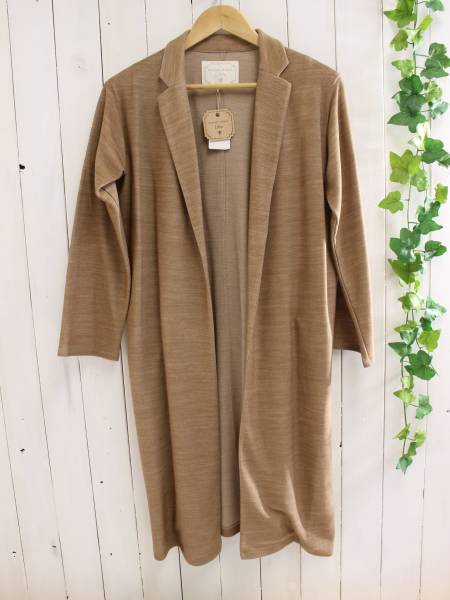 新品*natural stance Libre ナチュラルスタンス リーブル *ロングガウンカーディガンF/定価1.9万拍卖