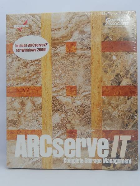 New#61○新品 ARCserve IT 6.61 Wokgroup Edition for Windows NT コンプリートストレージマネジメント拍卖