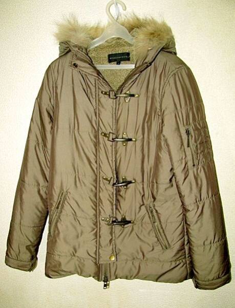 MERCURYDUO 裏ボア フード付コート レディース F カーキ拍卖