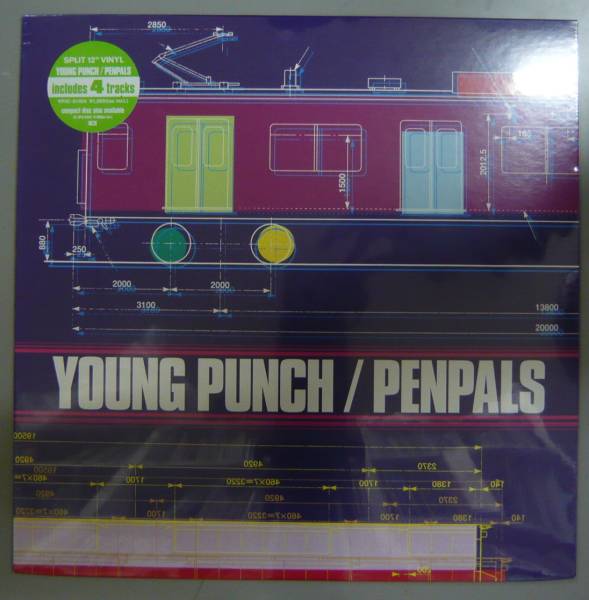 『12”』YOUNG PUNCH/PENPALS/SPLIT/A/LP 5枚以上で送料無料拍卖
