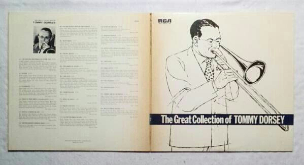 邦盤見開きジャケ2LP THE GREAT COLLECTION OF TOMMY DORSEY RFC-0905~06 盤美 mono拍卖