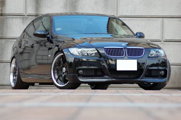 HighWorks E90 3シリーズ Mスポーツ フロントスポイラー 前期用  日本製エアロ セダン/ツーリング  ハーフスポイラー アンダー リップ拍卖