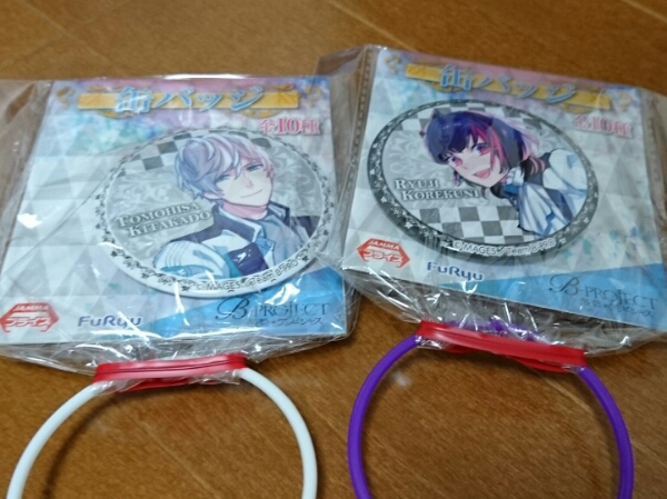 a B-PROJECT Bプロ 北門倫毘沙 是国竜持 キタコレ 缶バッジ拍卖