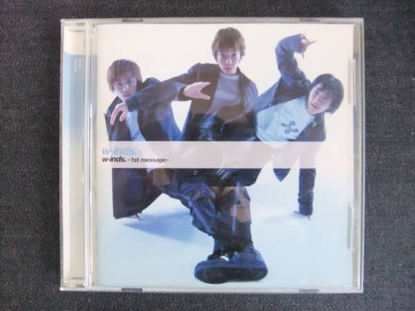 CDアルバム-4 w-inds. 1st message ウインズ 帯付拍卖