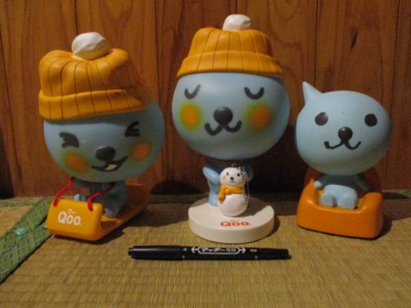 激レア! 即決価格! Qoo クー フィギュア 3体セット 非売品 人形 販促物拍卖