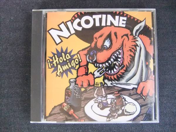 CDアルバム-4 NICOTINE iHOLA AMIGO! ニコチン 歌手 ロックバンド拍卖