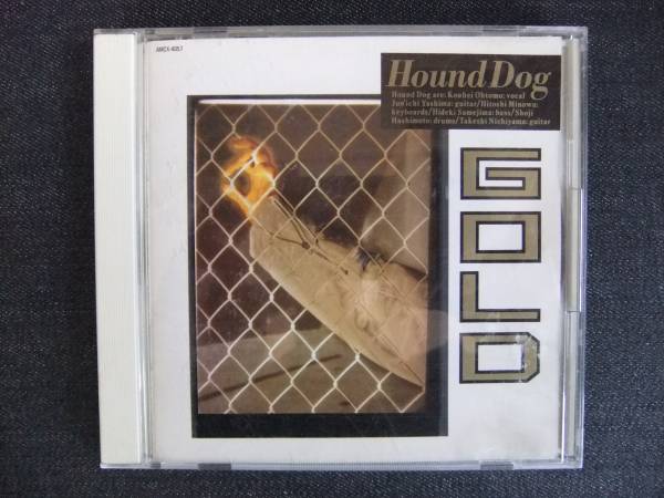 CDアルバム-4 HOUND DOG GOLD ハウンド・ドッグ 帯付 歌手 音楽 ロックバンド拍卖