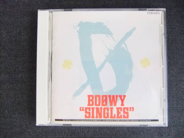 CDアルバム-4 BOOWY “SINGLES” ボウイ ベスト 歌手 音楽 ロックバンド拍卖