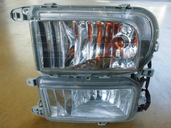 H16 ムーブ カスタム L150S 左 フォグランプ ターンランプ 中古品拍卖