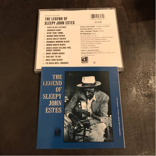 SLEEPY JOHN ESTES CD THE LEGEND OF拍卖