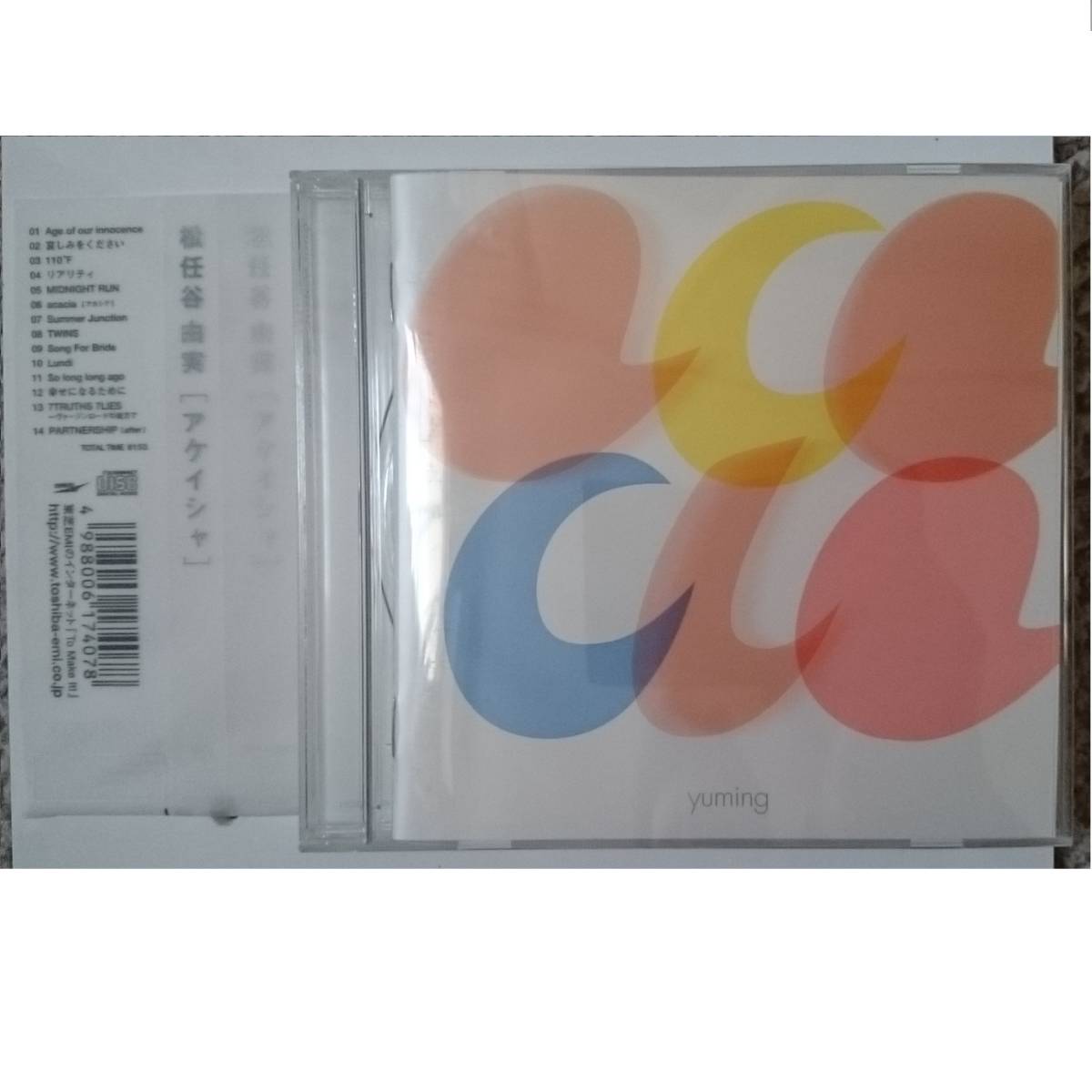 KF  松任谷由実  acacia  アケイシャ  アカシア  帯付拍卖