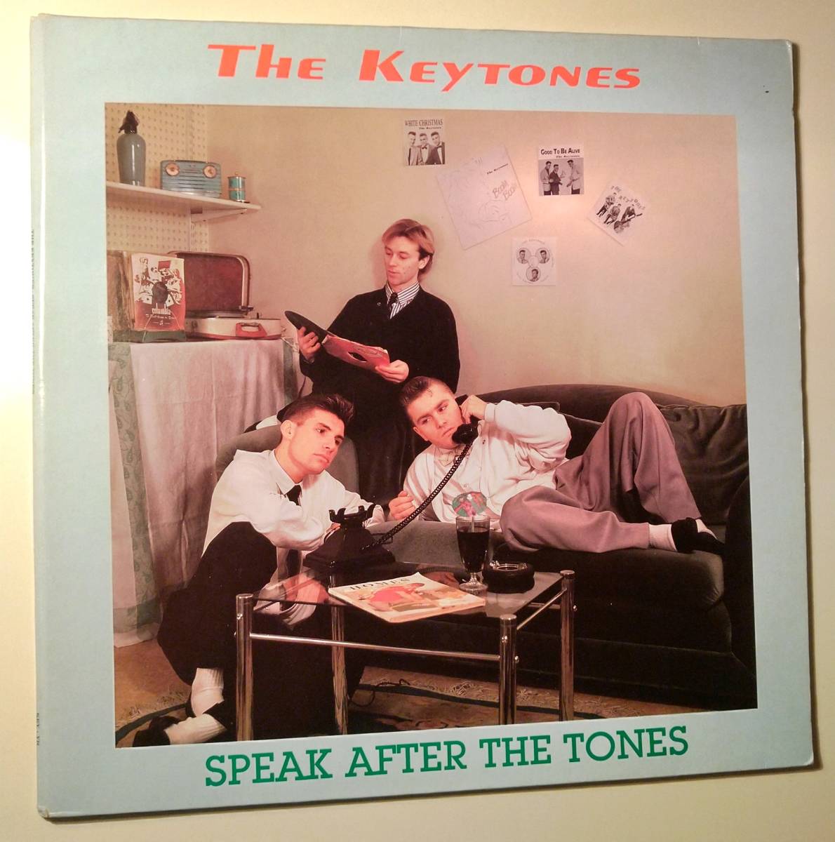 見開きWジャケット!オシャレ系スウィングロカビリー!THE KEYTONES/SPEAK AFTER THE TONES LP ROCKABILLY SWING JIVE ネオロカビリー拍卖