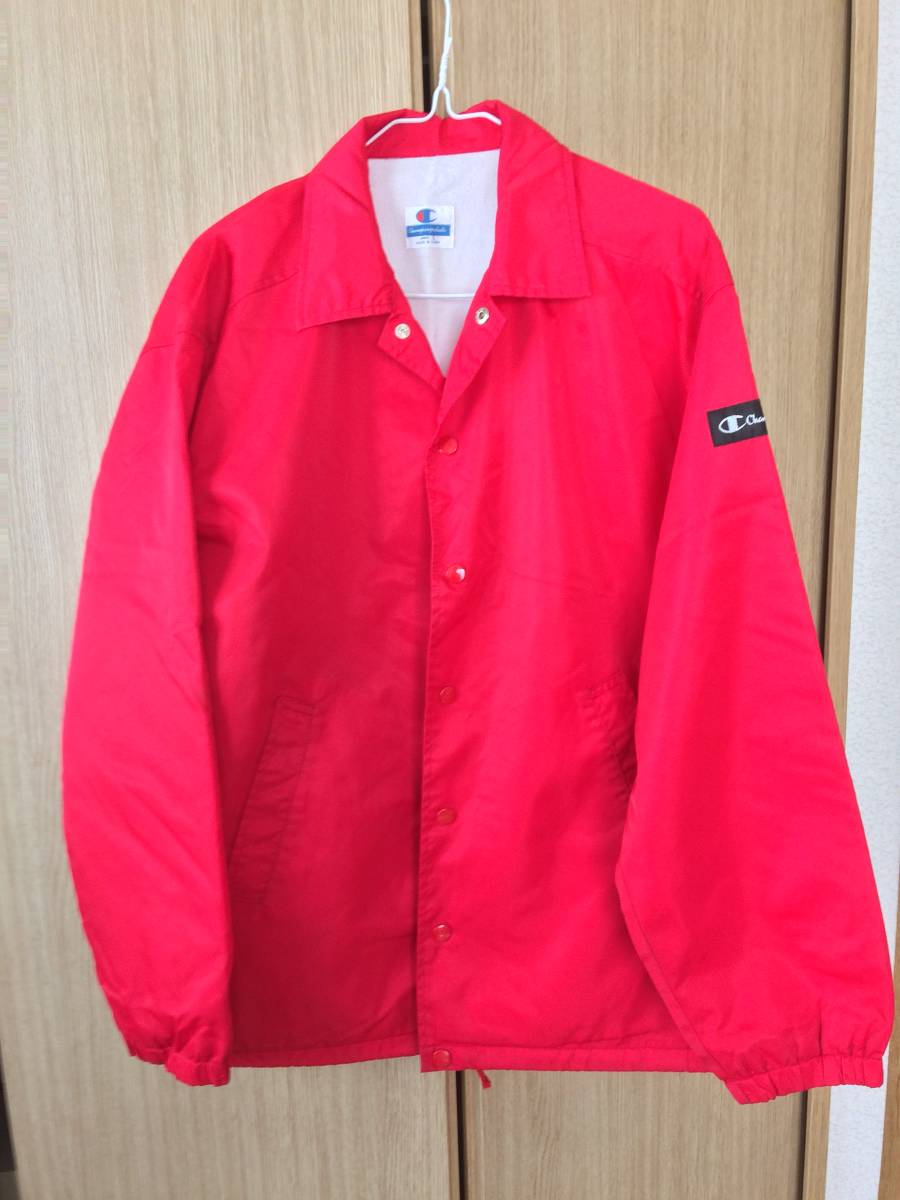 Champion チャンピオン ウインドブレーカー Lサイズ レッド拍卖