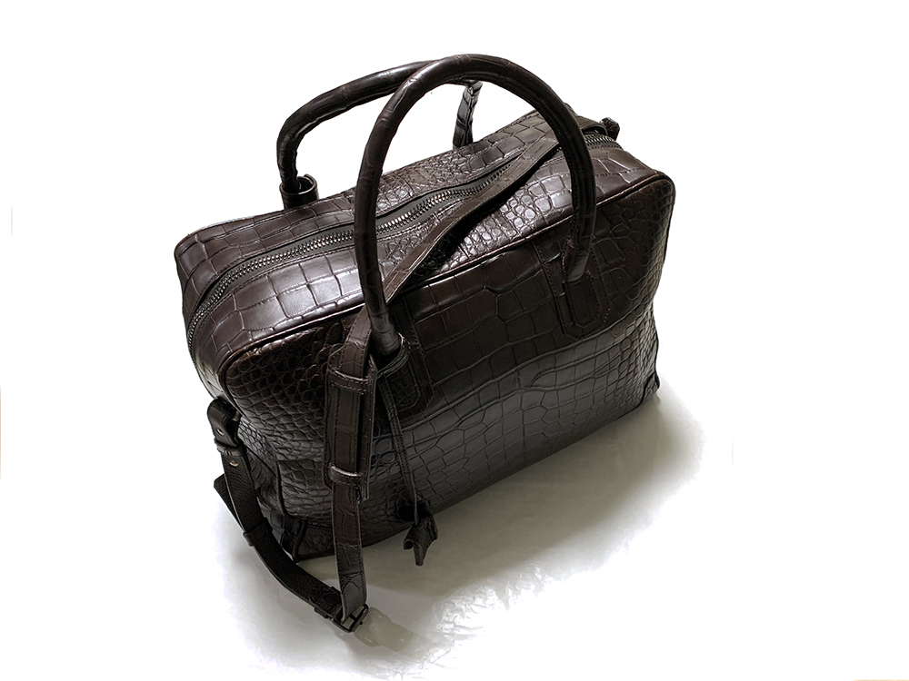 美品 AIZEA アイセア クロコダイル クロコ アリゲーター バッグ DELVAUX デルヴォー 伊勢丹 ヴァレクストラ サックアデペッシュ Valextra拍卖