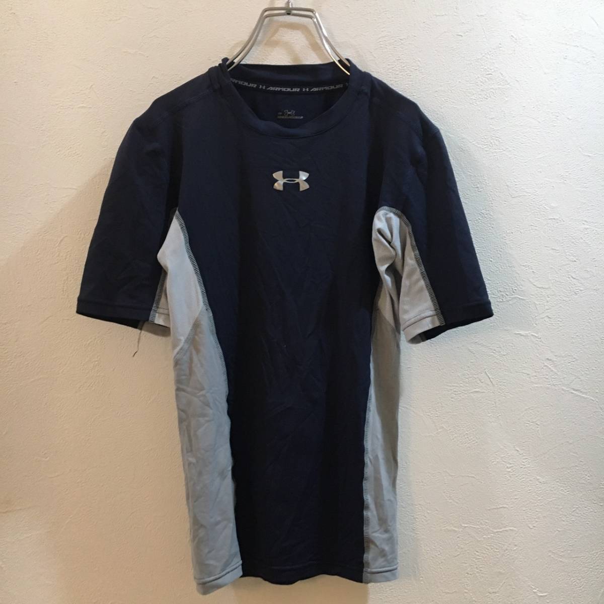 UNDER ARMOUR/アンダーアーマー Mサイズ Tシャツ スポーツウェア 半袖 インナー フィットネス筋トレダイエット拍卖