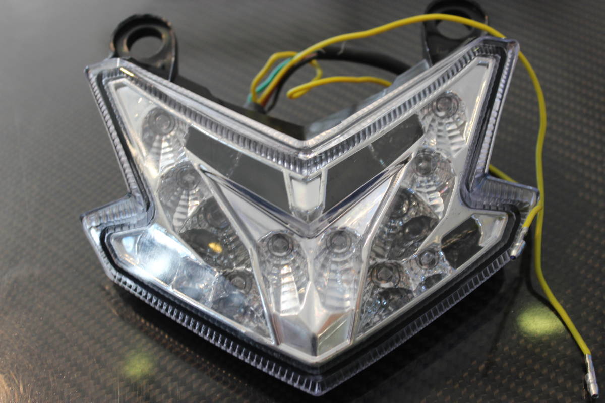 Ninja ZX-6R Z800 2013年~ Z125PRO LEDテールランプ ウインカー付 ZX636E/ZX636F BR125H ZR800ADS 拍卖