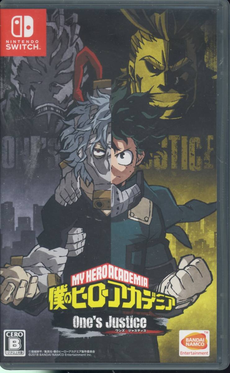 Switch◆僕のヒーローアカデミア Ones Justice ワンズジャスティス ~ バンダイナムコ  ■3点より送料無料有り■/59.98拍卖