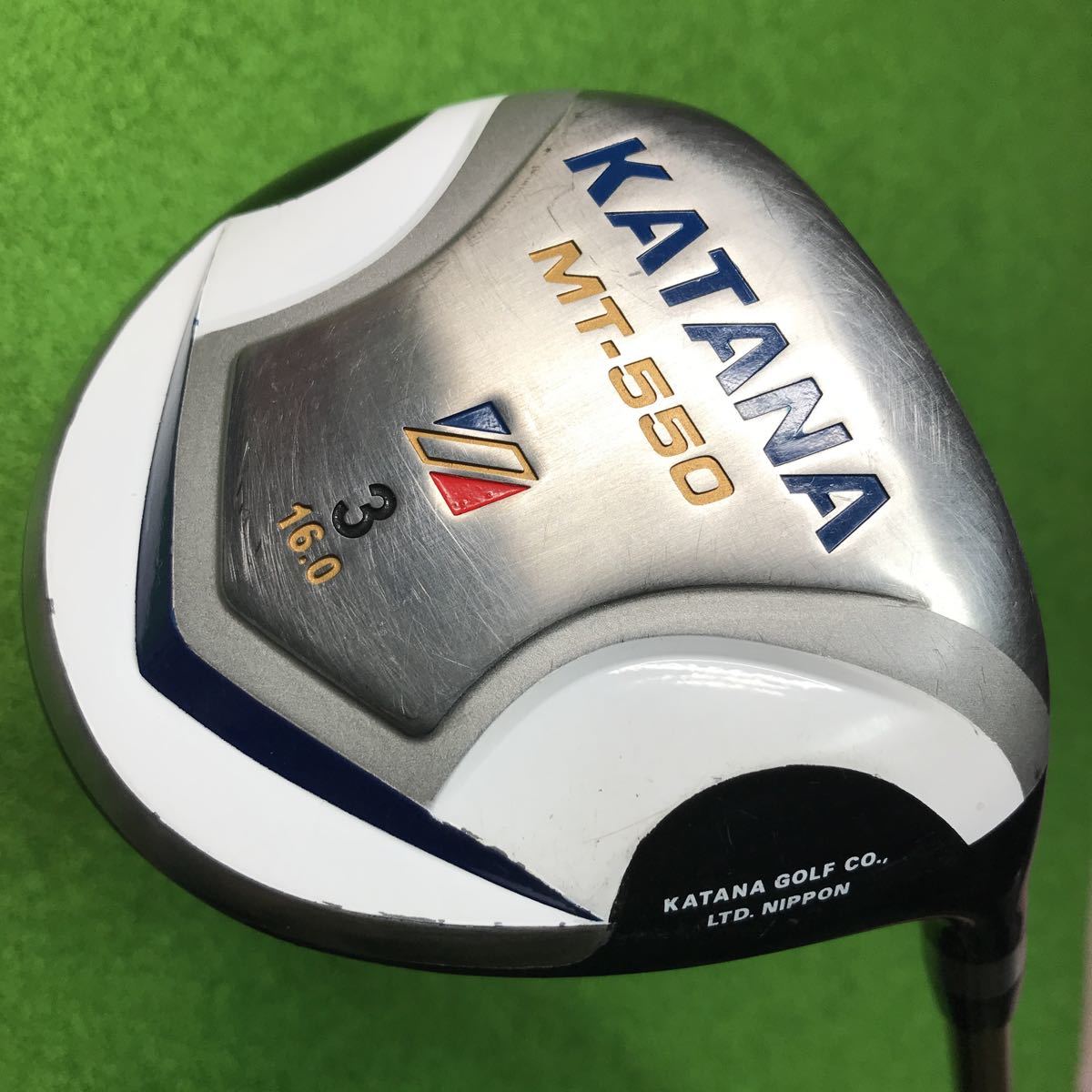 AF-014 KATANA カタナゴルフ MT-550 フェアウェイウッド#3 16° オリジナルシャフト フレックスR 全国送料無料拍卖