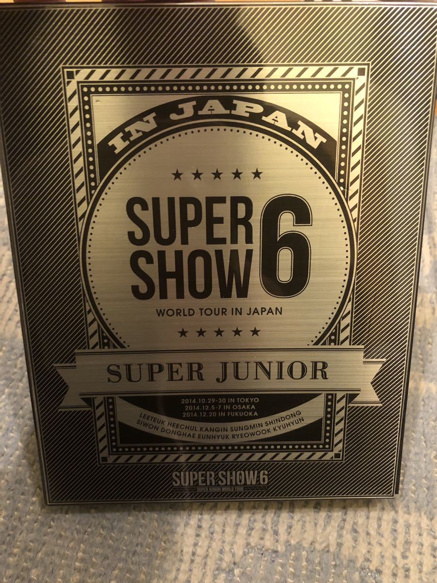 激安!超レア!☆SUPERJUNIOR/SUPER SHOW6☆初回盤Blu-ray2枚組☆美品☆拍卖