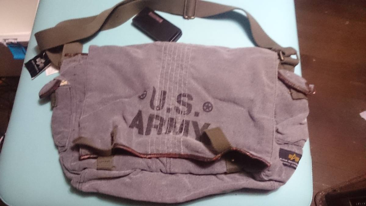 訳あり値下げ新品■ALPHA (アルファ)メッセンジャーバッグ②拍卖