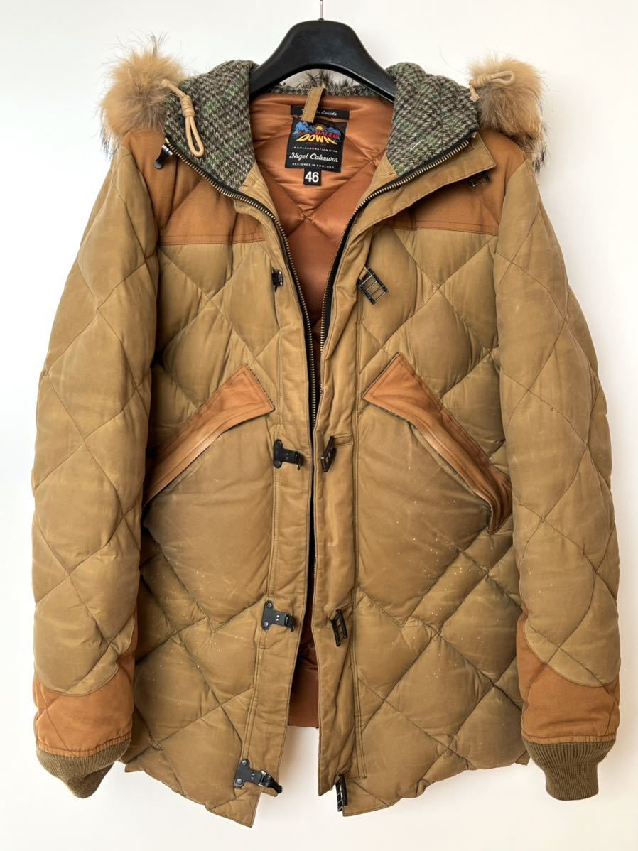 Nigel Cabourn × Eddie Bauer GEDDES PARKA オイル加工 ゲッデスパーカー ダウンコート ジャケット ナイジェルケーボン エディーバウアー拍卖