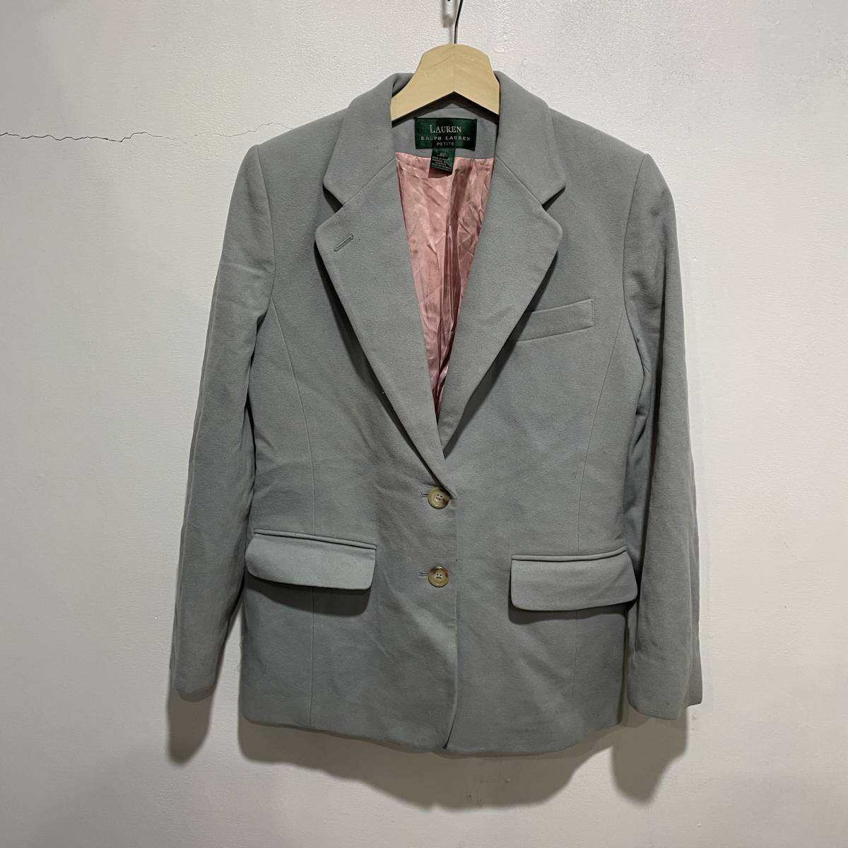 送料無料☆ラルフローレン☆カシミア混ウールテーラード☆S相当☆z20c拍卖