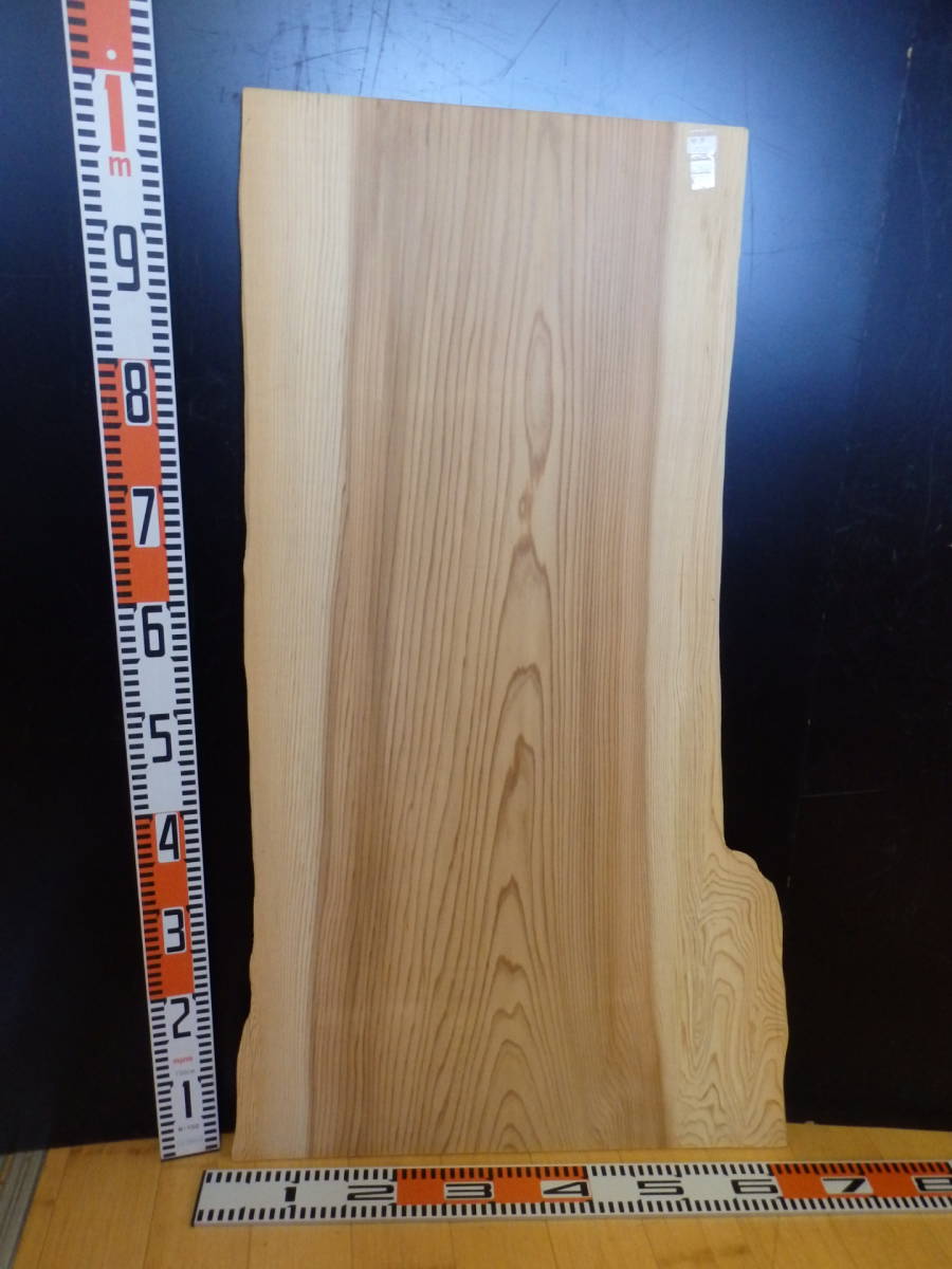 e1120142●約1m×40cm~60cm×1.2cm 杉●新潟産☆無垢板1枚板 木材 板 DIY 板材 天板 棚板 テーブル 看板 花台など種類豊富!拍卖
