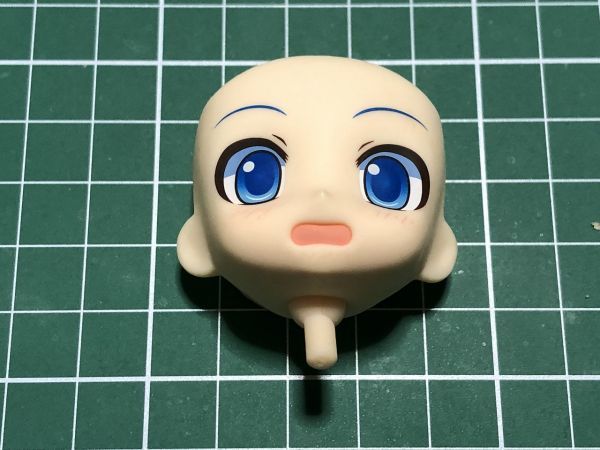 ねんどろいど パーツ ボーカロイド 雪ミク ふわふわコートVer. 顔 表情 驚き顔/びっくり拍卖