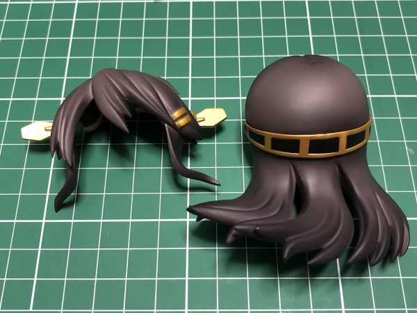 ねんどろいど パーツ 艦隊これくしょん -艦これ- 榛名 髪 黒髪/長髪/女の子拍卖