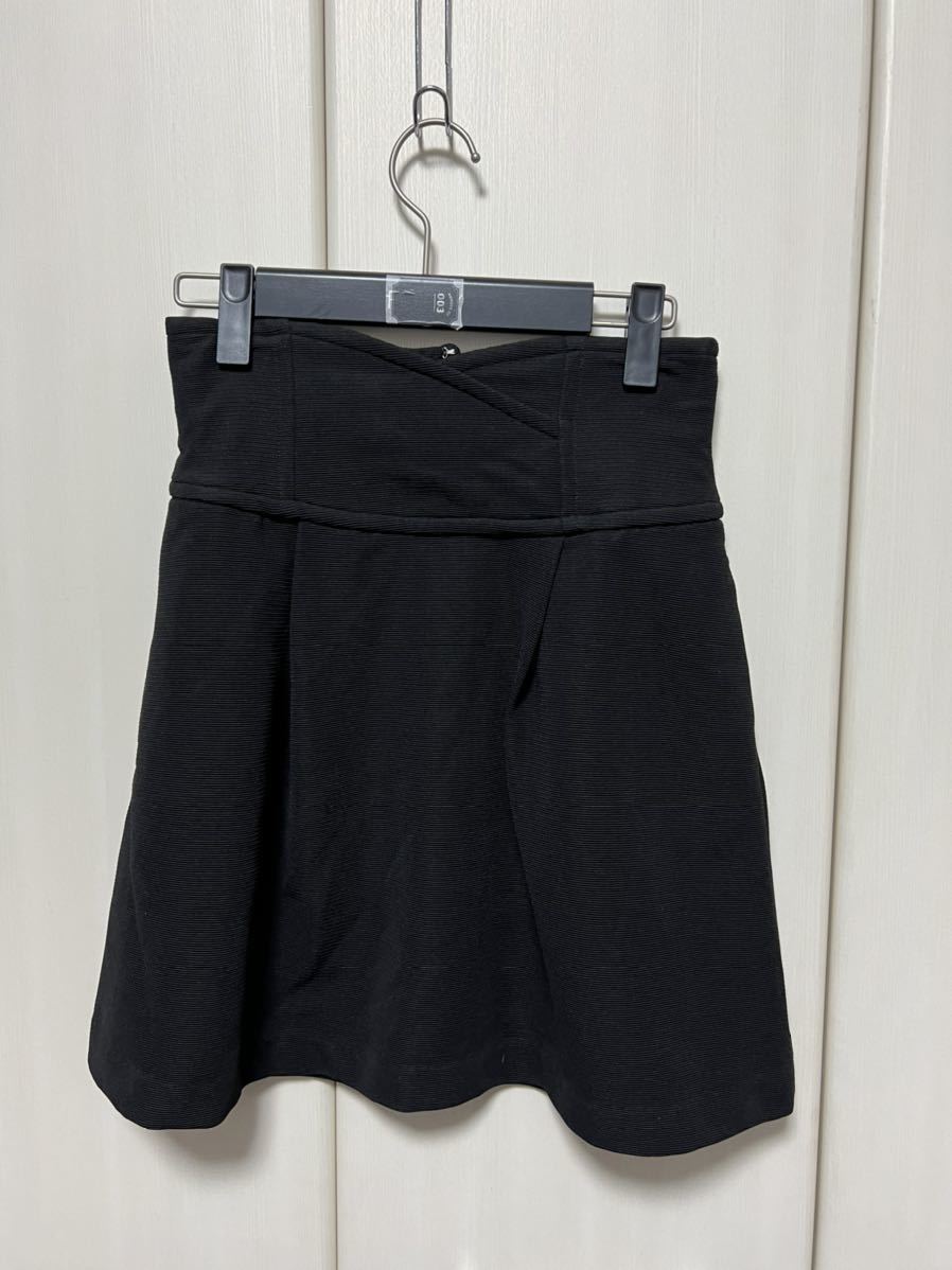 新品 Lilidia リリディア フレアミニスカート ブラック 1サイズ 5000円より値下げ拍卖