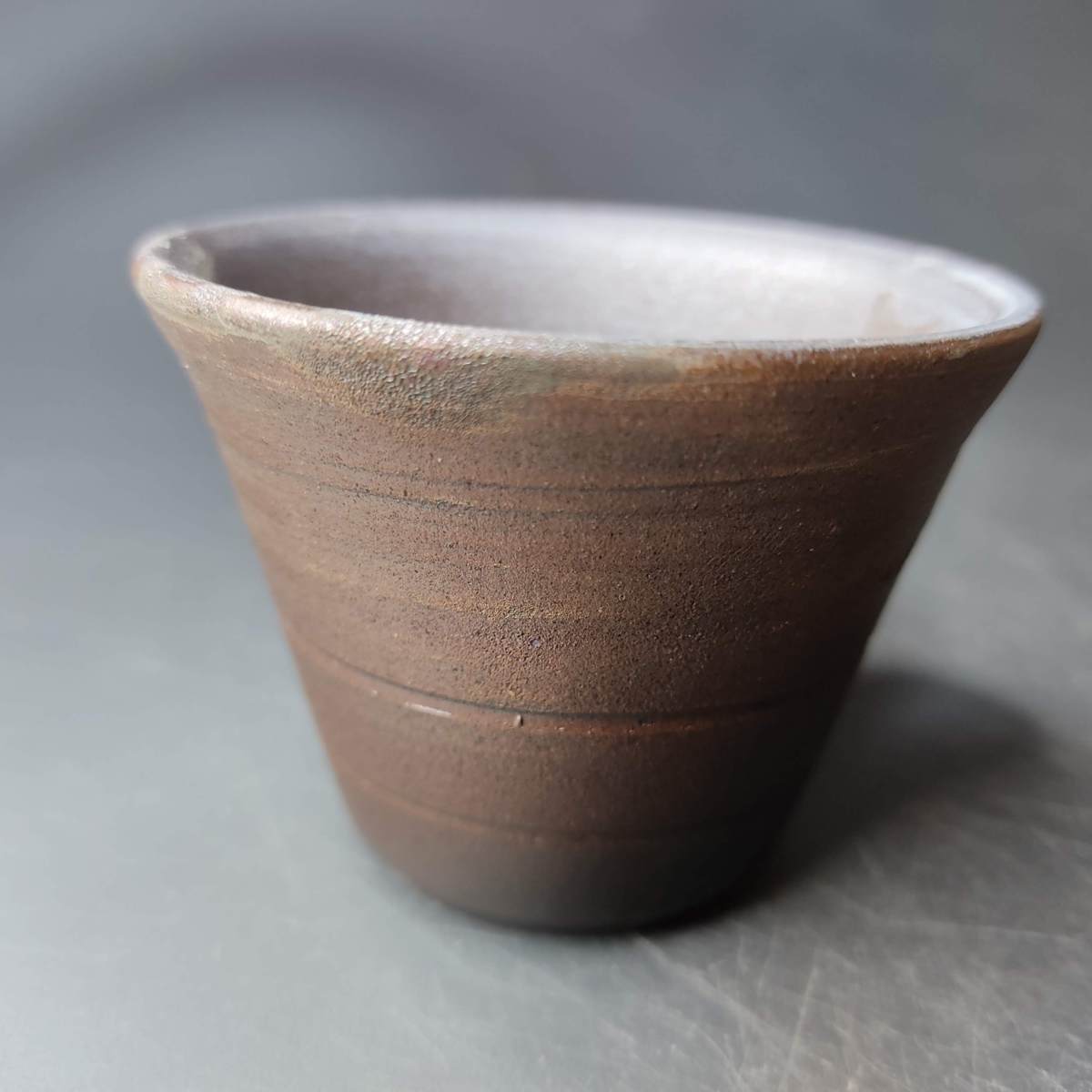 備前焼 猪俣政昭 お猪口 酒器 未使用新品 /05B63拍卖