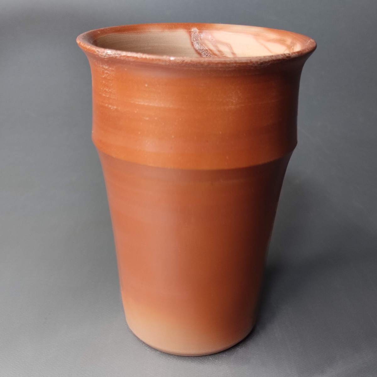 備前焼 猪俣政昭 ビアカップ 酒器 未使用新品 /45Q39拍卖