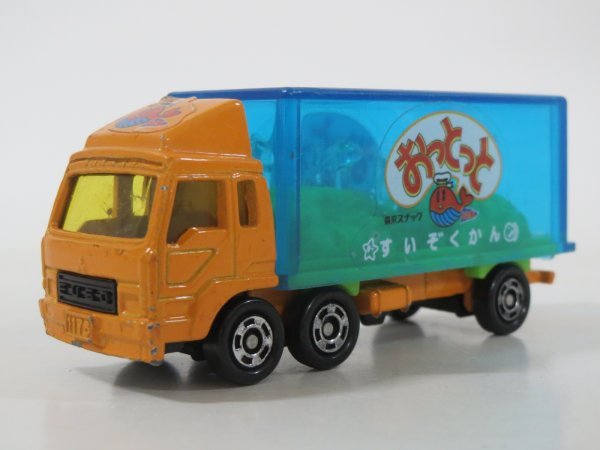 58809■トミカ 69-5 ふそう水族館トラック 森永 おっとっと拍卖