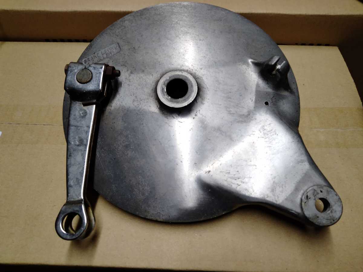 GT380 実働車から取り外した SUZUKI 純正 ブレーキ パネル拍卖