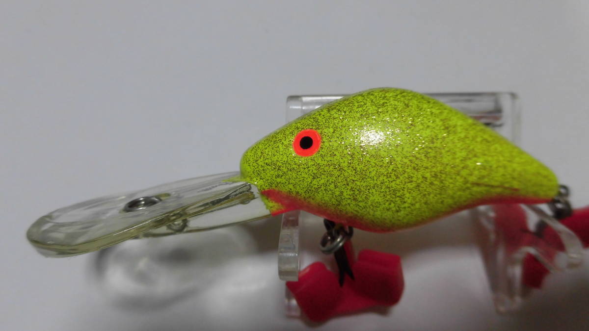 4 マンズ 15+ DIVES to 15feet 全長9cm Mann's ディープクランク Mans シャロー クランク deep crank Mans BOX保管未使用拍卖