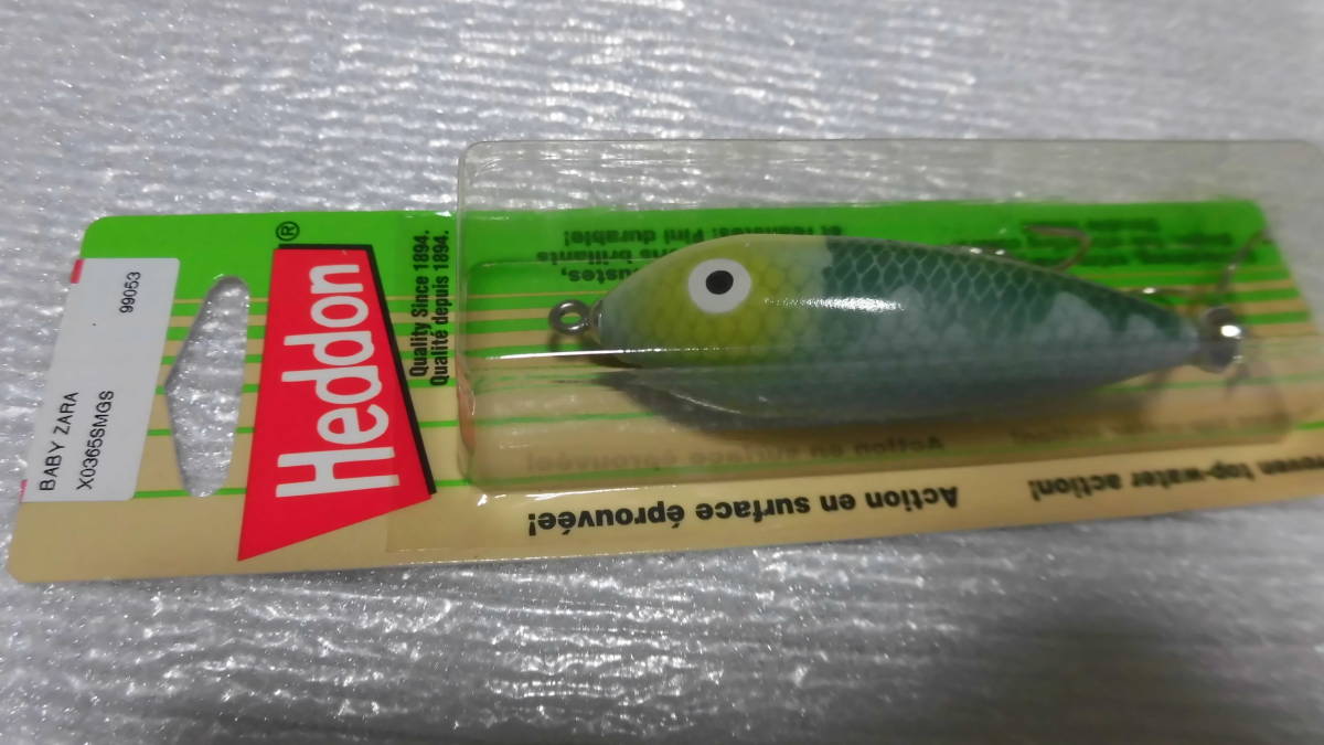 ベビーザラ SMGS BABY ZARA SPOOK スプーク heddon へドン トップ TOP スミス ザラスプーク ベビーザラスプーク 新品購入未使用品拍卖