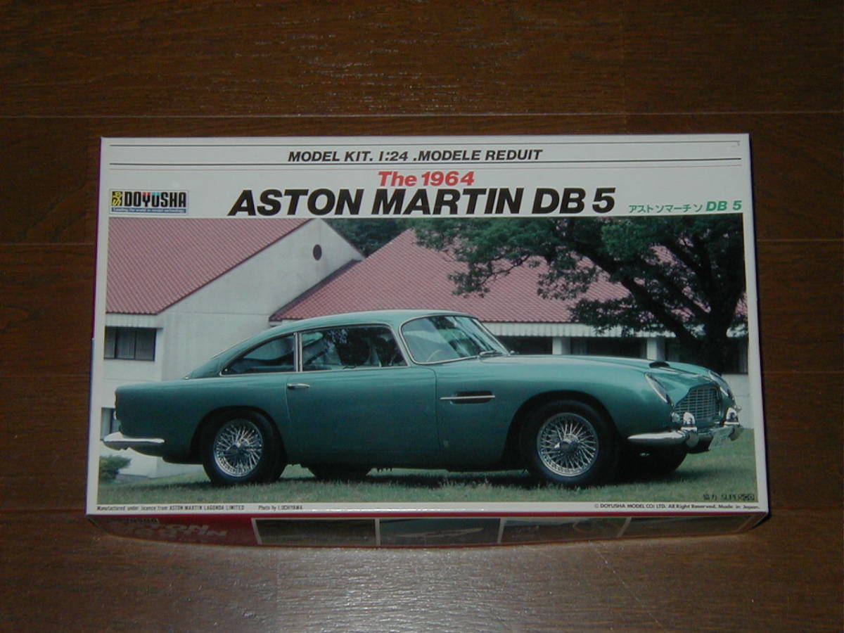 童友社 1/24 アストン マーティン DB5 プラモデル 未組立 DOYUSHA ASTON MARTIN DB 5 アストン マーチン007ボンドカー BOND CAR拍卖