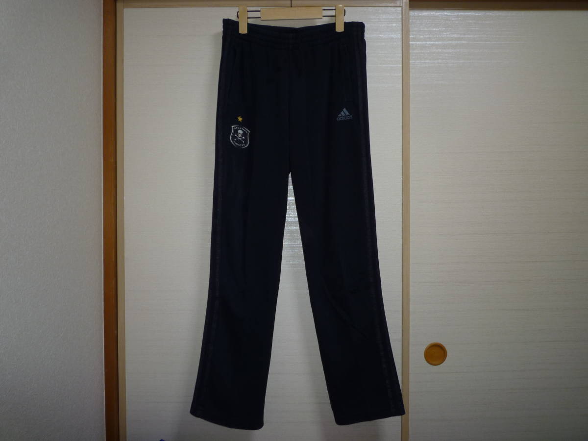 アディダス オーランドパイレーツスウェットジャージパンツ黒 XOサイズ拍卖