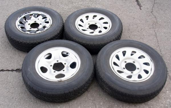 ☆ブリジストン 夏タイヤ DESERT DUELER【195SR15】USED品☆拍卖