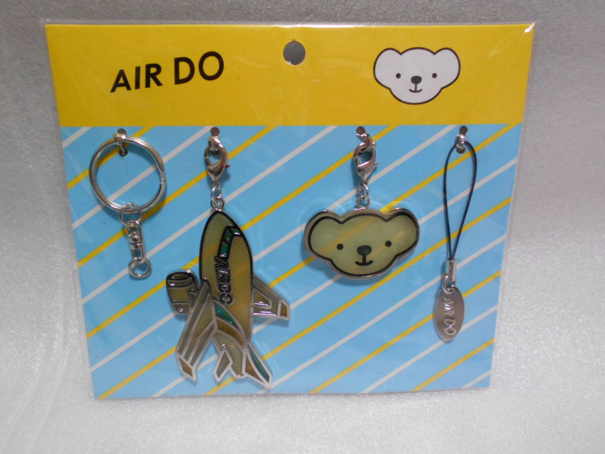 AIR DO エア・ドゥ ストラップ キーホルダー チャーム くま ベア 飛行機拍卖