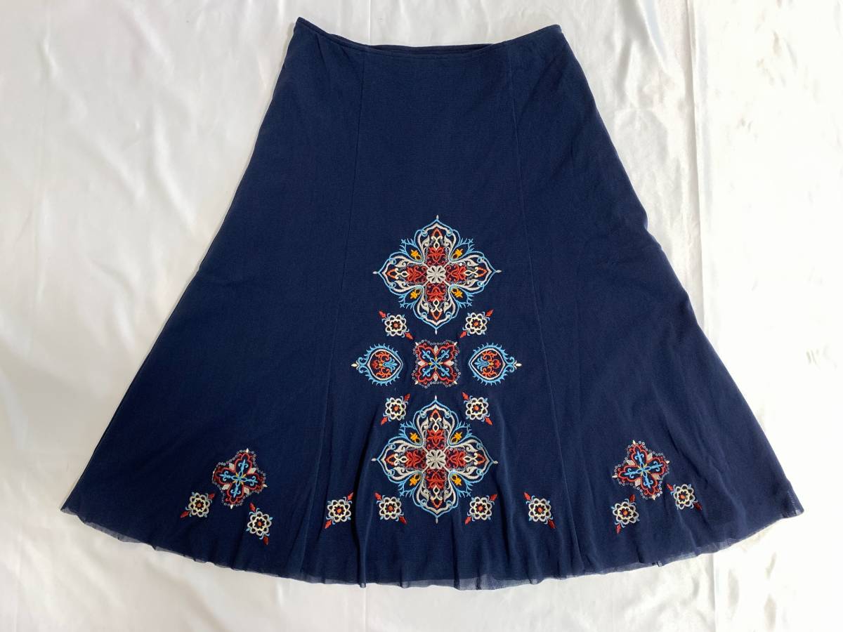 vivienne tam ヴィヴィアンタム スカート skirt 刺繍 アーカイブ archive拍卖