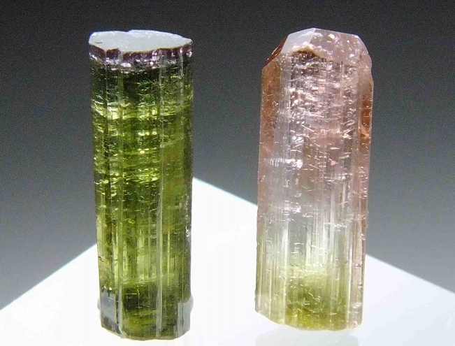 ☆☆ リチア電気石 トルマリン 2本セット <アフガニスタン> 65 ☆☆拍卖