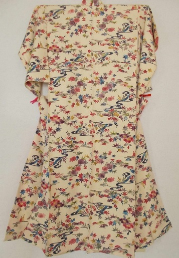 琉球本紅型 小紋 袷 和装 着物 レディース 値下げ交渉あり拍卖