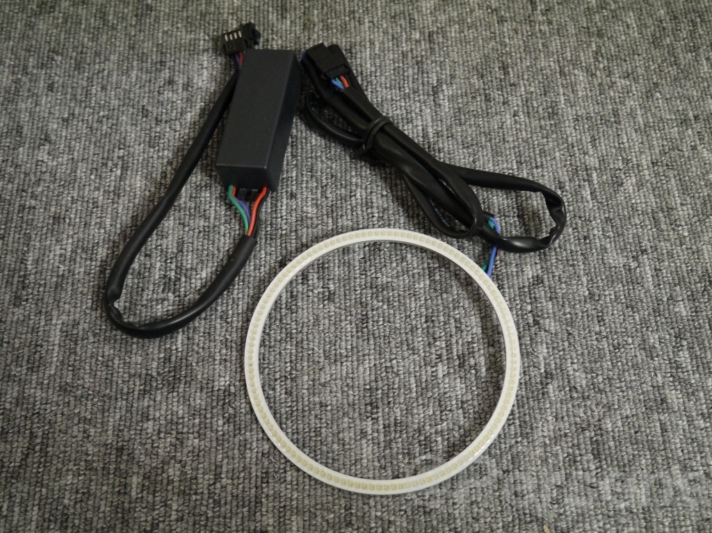 COB RGB イカリング 110mm 1個 超高輝度 カラーチェンジ可能 ※定形外は送料無料※ CCFLイカリングやSMDイクラリングより明るい!拍卖