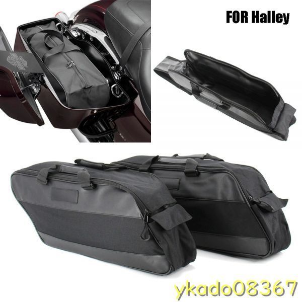 P2115: ハーリーツーリング用 リジッドラゲッジバッグ ツアーパック ソフトライナーバッグ ストリート グライドロード 1993-2020拍卖