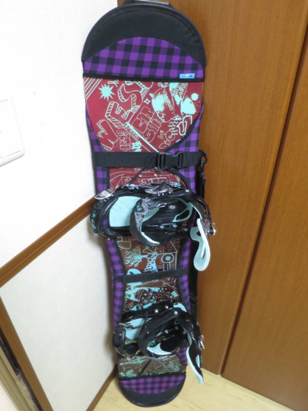 WESTIGE スノーボード ボードカバー ビンディング付き 140cm拍卖